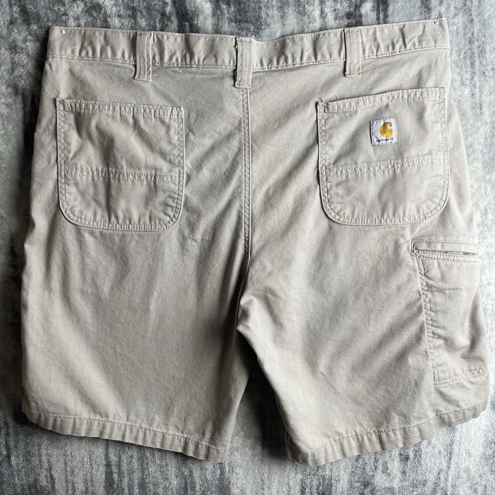 Carhartt Rugged Flex Cargo Shorts Men's Sz 40  Tan Relaxed‎ Fit